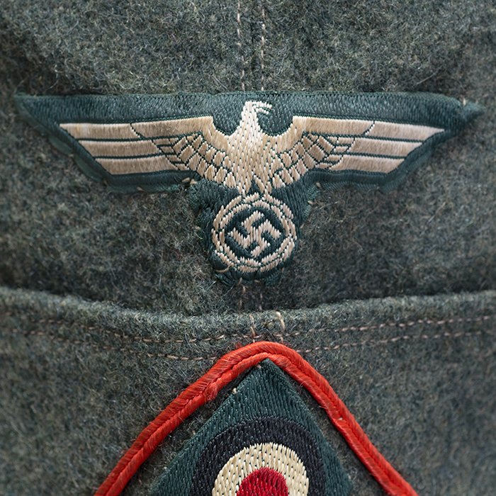 NSE10 Variant style Heer M34 Artillerie EM overseas cap — image 6