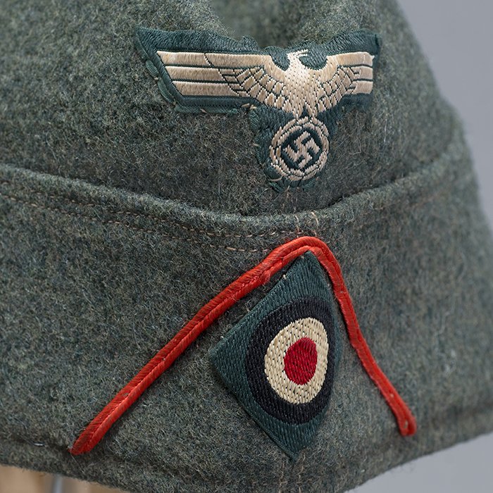 NSE10 Variant style Heer M34 Artillerie EM overseas cap — image 9
