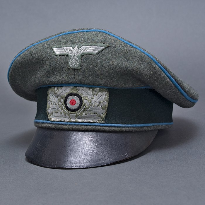 MKS3 Rare Alter Art style visored cap for a Heer Truppensonderdienst officer — image 8