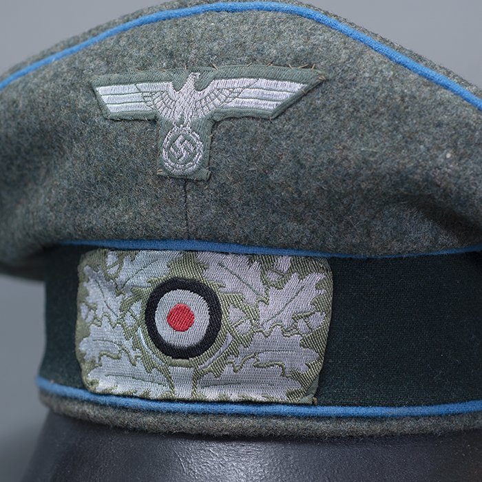 MKS3 Rare Alter Art style visored cap for a Heer Truppensonderdienst officer — image 9