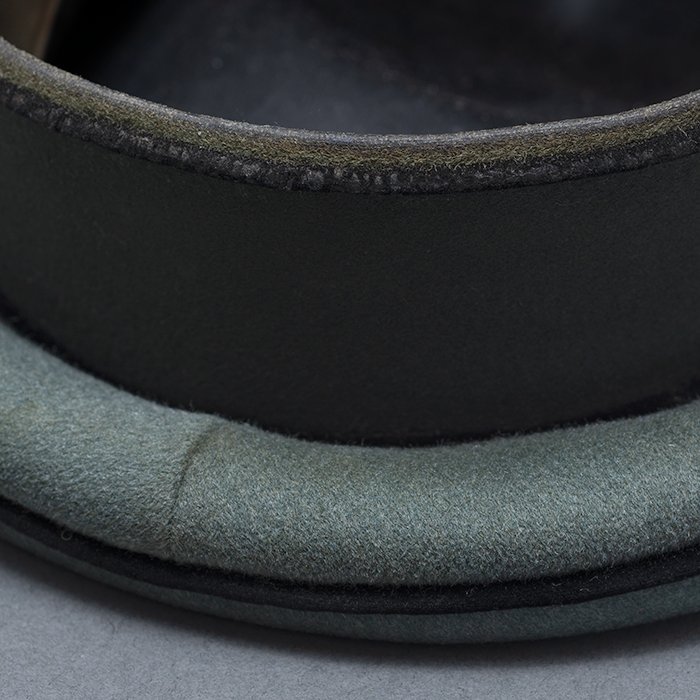 KBY62 Plush Paul Kaps made visored cap for a Heer Pionier officer — image 16