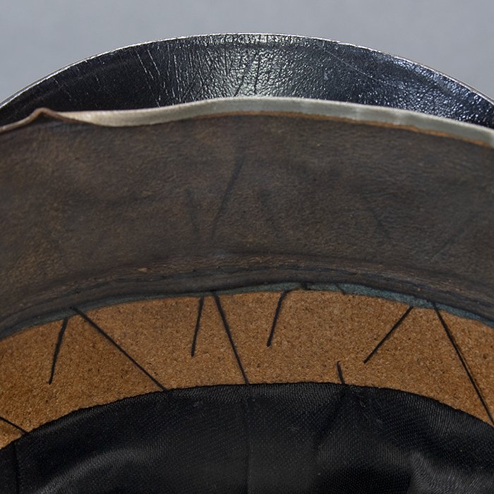 KBY62 Plush Paul Kaps made visored cap for a Heer Pionier officer — image 18