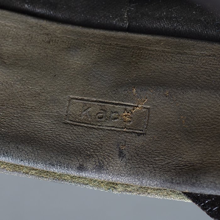 KBY62 Plush Paul Kaps made visored cap for a Heer Pionier officer — image 19