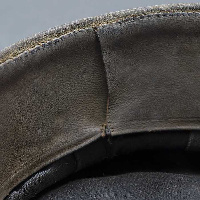 KBY62 Plush Paul Kaps made visored cap for a Heer Pionier officer — image 20