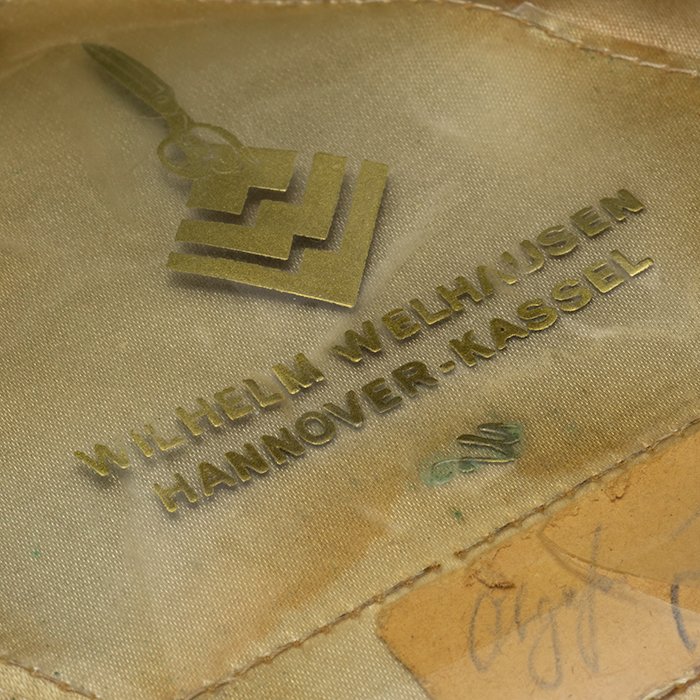 MKS5 Named Heer Gebirgsjäger officers visored cap as made by the Wilhelm Wellhausen firm — image 18