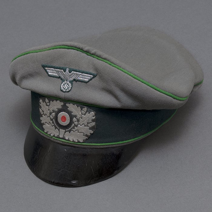 MKS4 Clemens Wagner made Heer Jäger officer's visored cap Alter Art — image 10