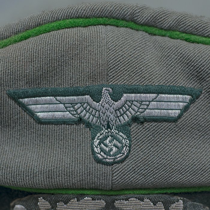 MKS4 Clemens Wagner made Heer Jäger officer's visored cap Alter Art — image 6