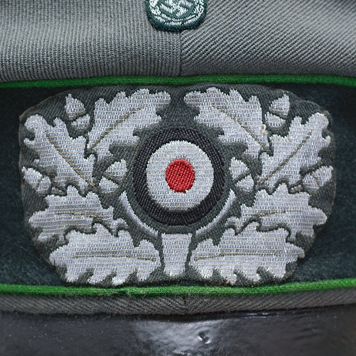 MKS4 Clemens Wagner made Heer Jäger officer's visored cap Alter Art — image 7