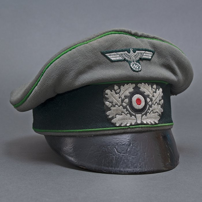 MKS4 Clemens Wagner made Heer Jäger officer's visored cap Alter Art — image 8