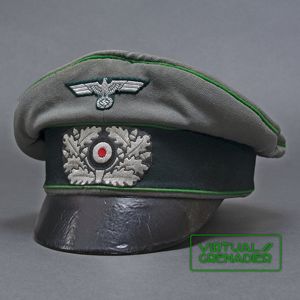 MKS4 Clemens Wagner made Heer Jäger officer's visored cap Alter …