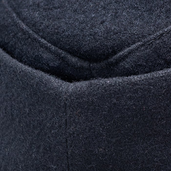 HCL25 Professionally restored Heer contract black Panzer EM M43 cap — image 12