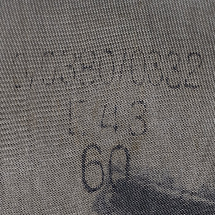 HCL25 Professionally restored Heer contract black Panzer EM M43 cap — image 15