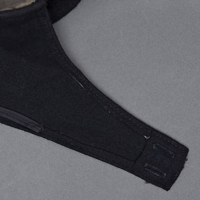 HCL25 Professionally restored Heer contract black Panzer EM M43 cap — image 19