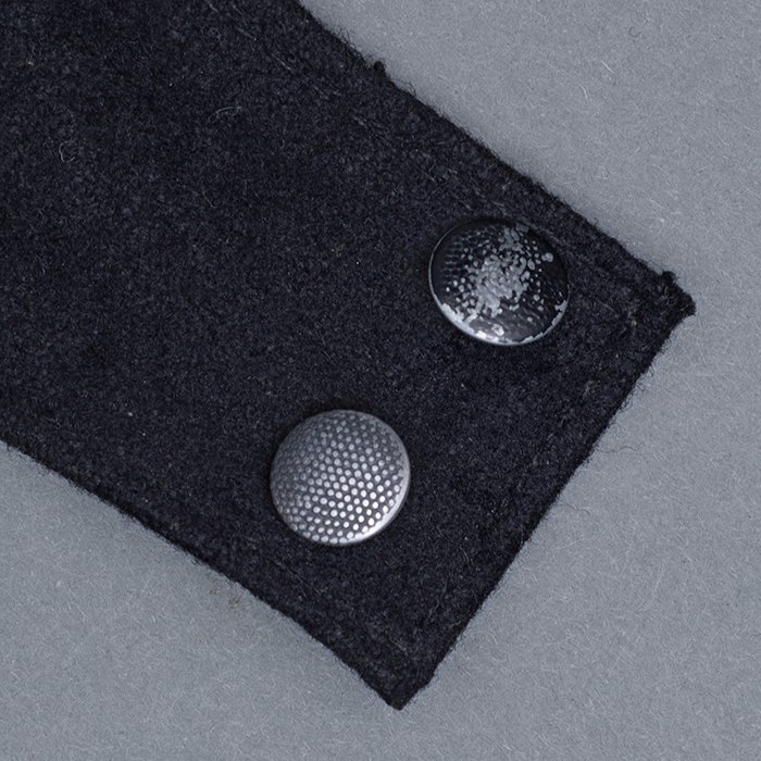 HCL25 Professionally restored Heer contract black Panzer EM M43 cap — image 25