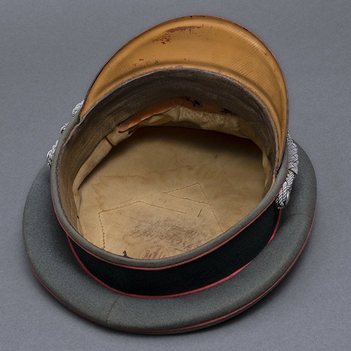 XBM17 Heer Panzer officer's visored cap manufactured by the firm of Hermann Potthoff, Coesfeld — image 15