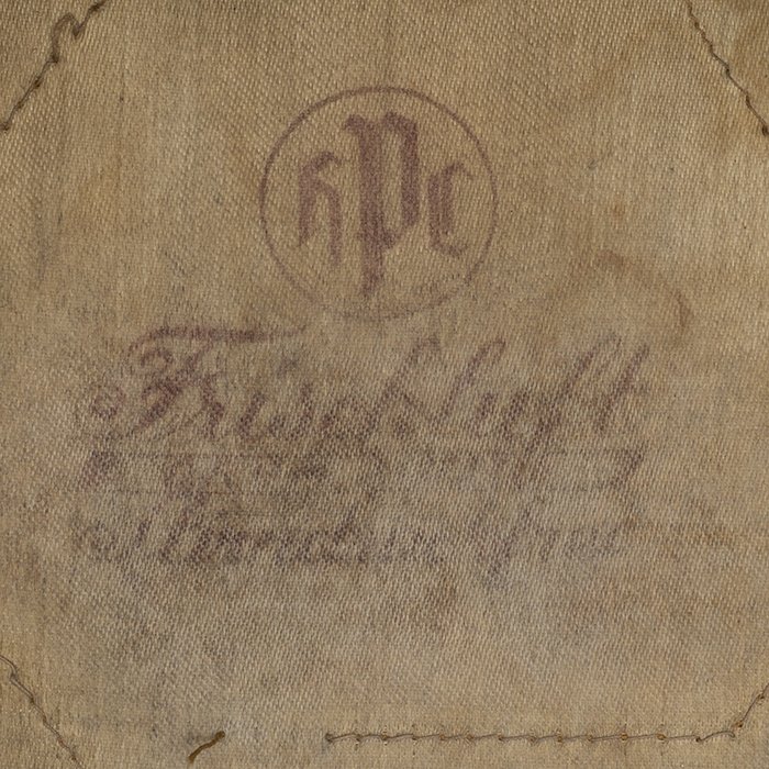 XBM17 Heer Panzer officer's visored cap manufactured by the firm of Hermann Potthoff, Coesfeld — image 20