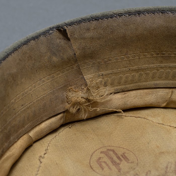 XBM17 Heer Panzer officer's visored cap manufactured by the firm of Hermann Potthoff, Coesfeld — image 21