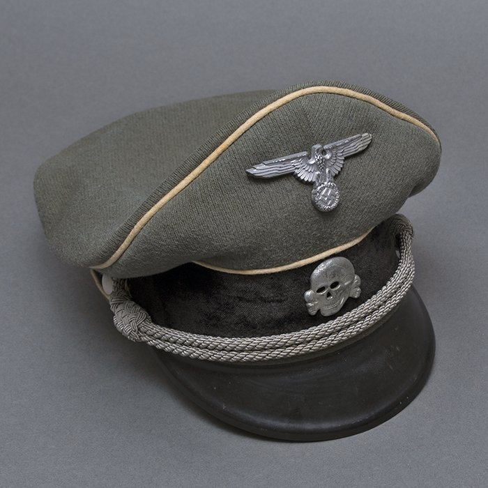 DMI96 Appealing Waffen-SS officer's visored cap, new photos — image 10