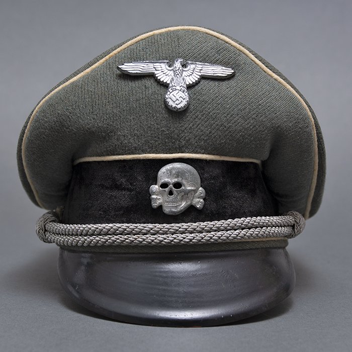 DMI96 Appealing Waffen-SS officer's visored cap, new photos — image 4