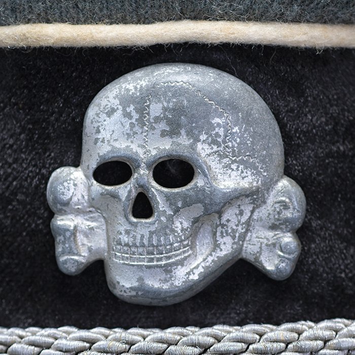 DMI96 Appealing Waffen-SS officer's visored cap, new photos — image 7