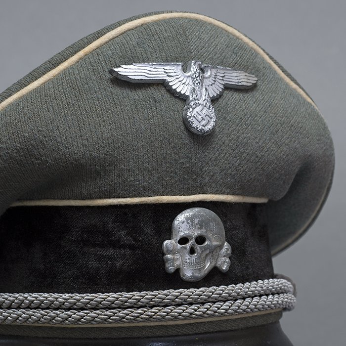 DMI96 Appealing Waffen-SS officer's visored cap, new photos — image 9