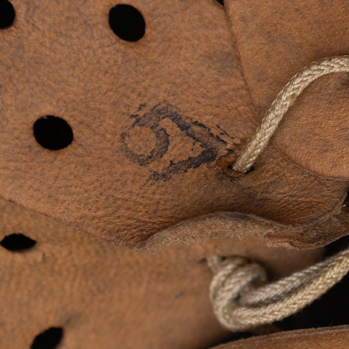 RH69 Heer M42 single decal tricolor spray camouflaged helmet — image 20