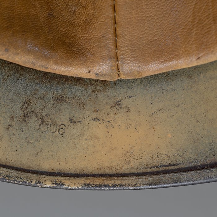 RH68 Luftwaffe M40 single decal tan camouflaged helmet — image 22