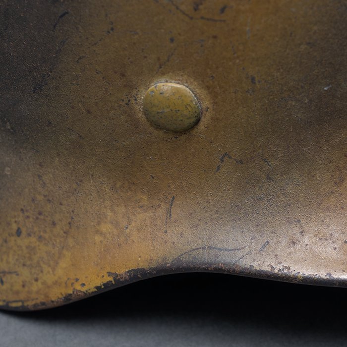 RH66 Striking Luftwaffe M40 single decal 'tiger striped' camouflaged helmet — image 17