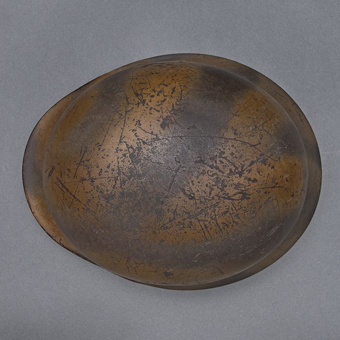 RH66 Striking Luftwaffe M40 single decal 'tiger striped' camouflaged helmet — image 18