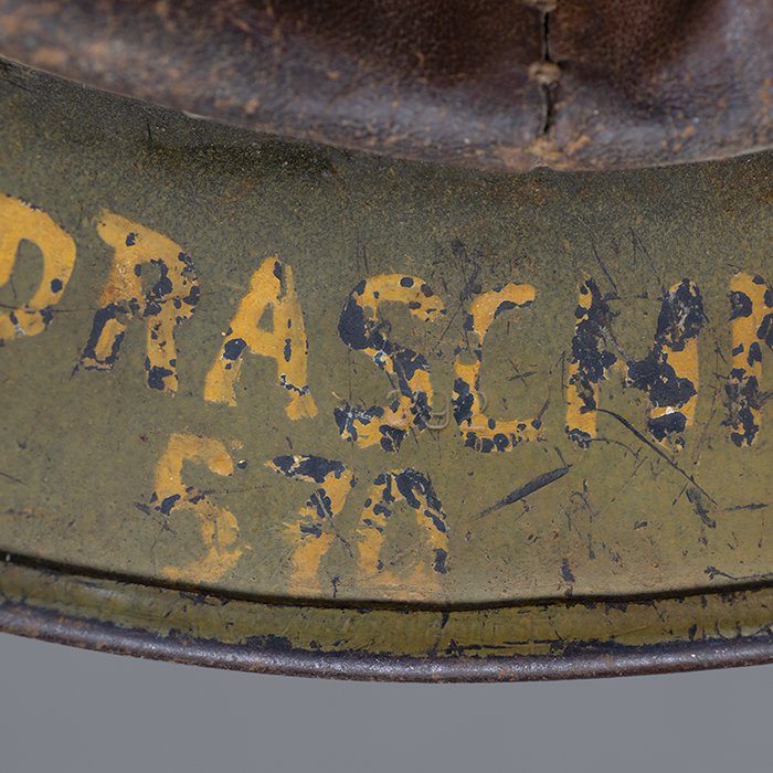 RH66 Striking Luftwaffe M40 single decal 'tiger striped' camouflaged helmet — image 28