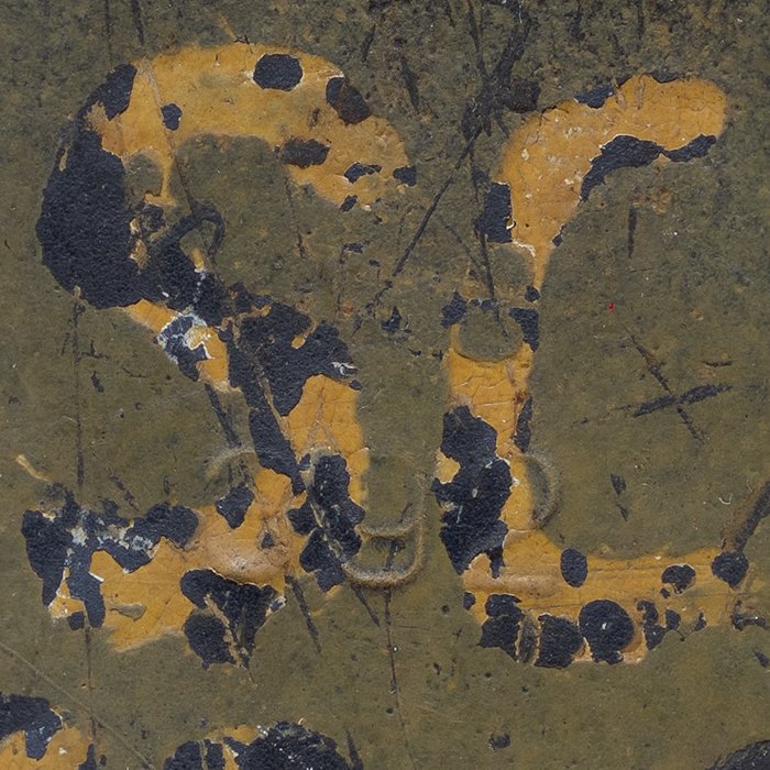 RH66 Striking Luftwaffe M40 single decal 'tiger striped' camouflaged helmet — image 29