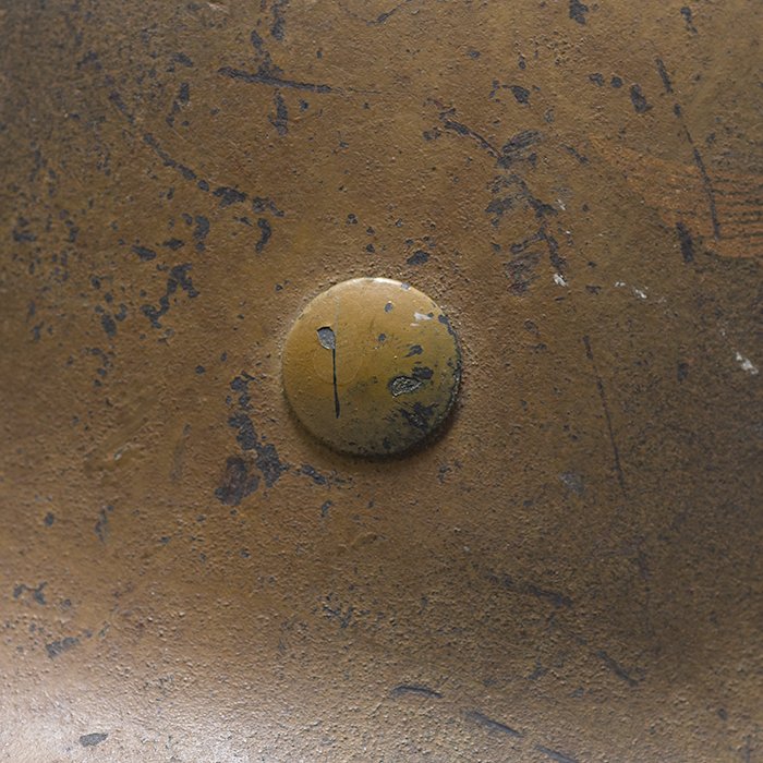 RH66 Striking Luftwaffe M40 single decal 'tiger striped' camouflaged helmet — image 6