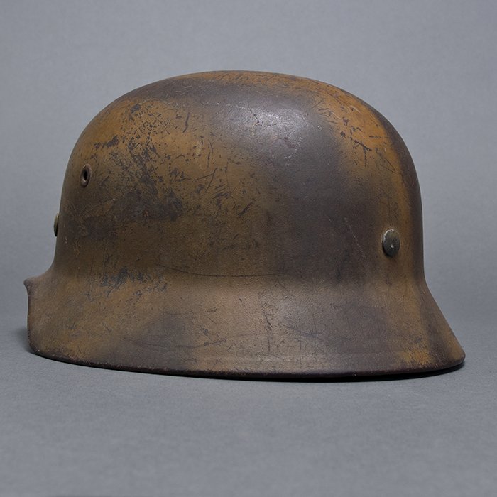 RH66 Striking Luftwaffe M40 single decal 'tiger striped' camouflaged helmet — image 8