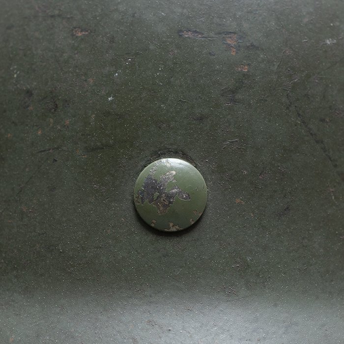 RH62 Rare Kriegsmarine M35 double decal helmet — image 15