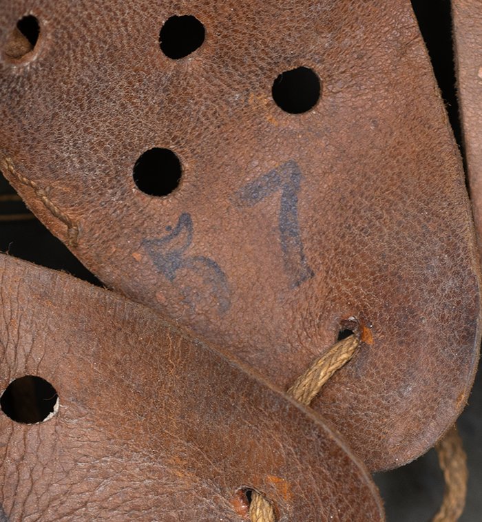 RH62 Rare Kriegsmarine M35 double decal helmet — image 19