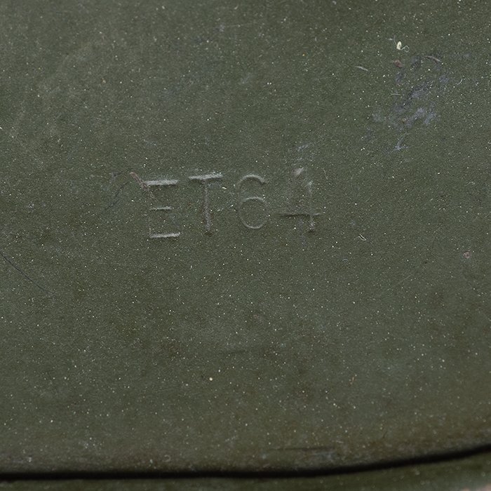 RH62 Rare Kriegsmarine M35 double decal helmet — image 25