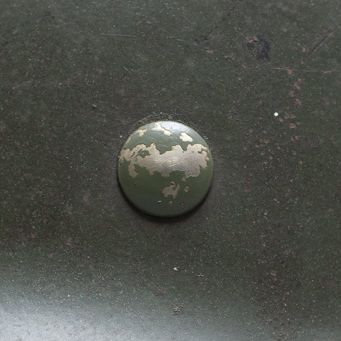 RH62 Rare Kriegsmarine M35 double decal helmet — image 6