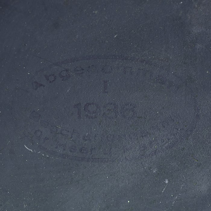 RH63 Excellent Luftwaffe M35 double decal helmet with first pattern eagle — image 19