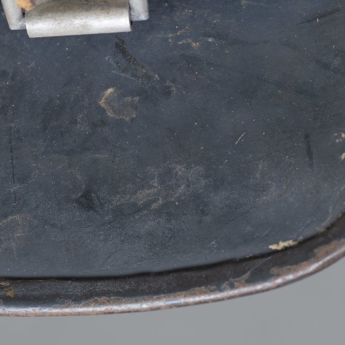 RH63 Excellent Luftwaffe M35 double decal helmet with first pattern eagle — image 22