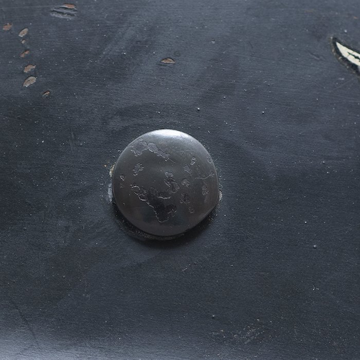 RH63 Excellent Luftwaffe M35 double decal helmet with first pattern eagle — image 6