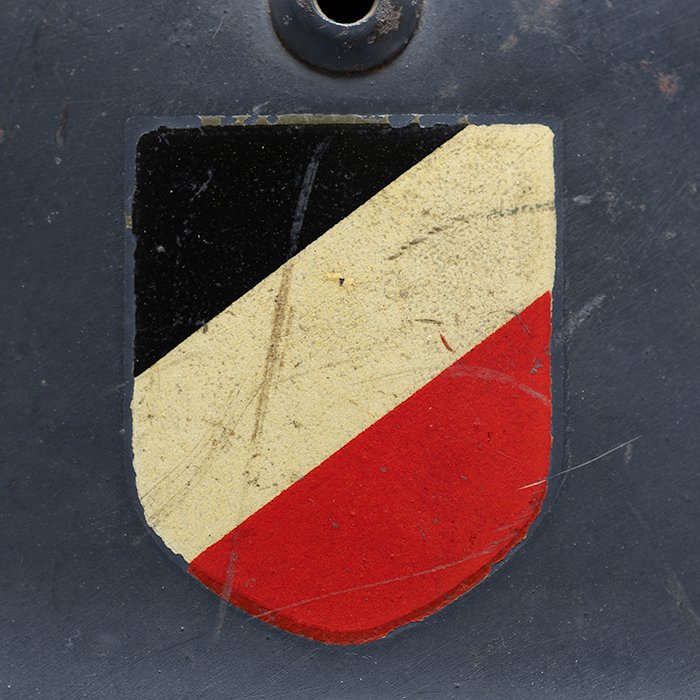 RH64 Super unit marked Luftwaffe M35 double decal helmet — image 13
