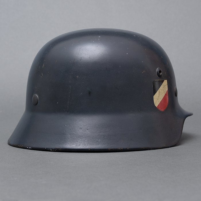 RH64 Super unit marked Luftwaffe M35 double decal helmet — image 14