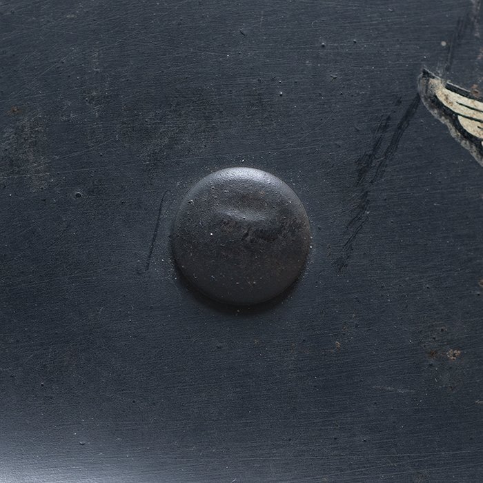 RH64 Super unit marked Luftwaffe M35 double decal helmet — image 6