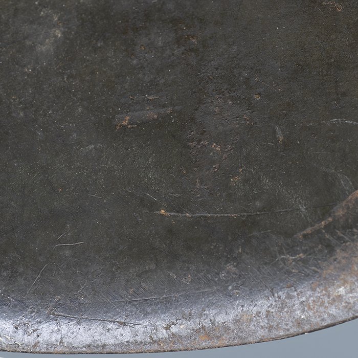 RH50 Heer M42 single decal 'tiger stripe' camouflaged helmet — image 27