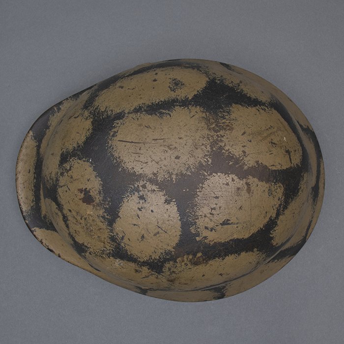 RH48 Luftwaffe M40 single decal 'turtle' camouflaged helmet — image 17