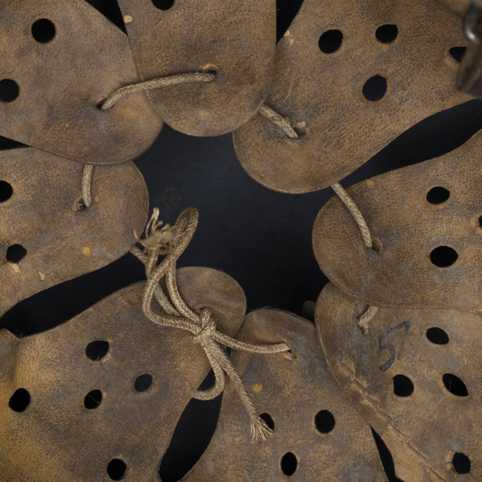 RH48 Luftwaffe M40 single decal 'turtle' camouflaged helmet — image 19