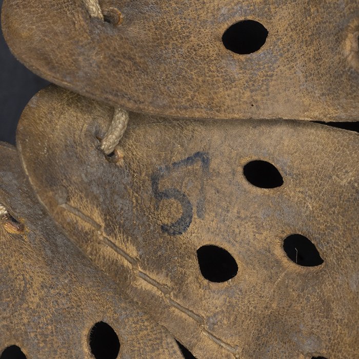 RH48 Luftwaffe M40 single decal 'turtle' camouflaged helmet — image 20