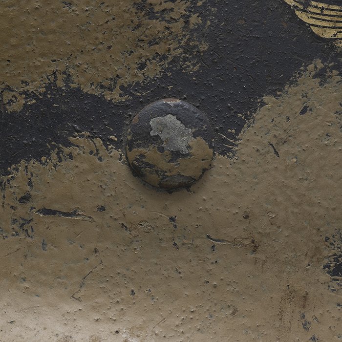 RH48 Luftwaffe M40 single decal 'turtle' camouflaged helmet — image 6