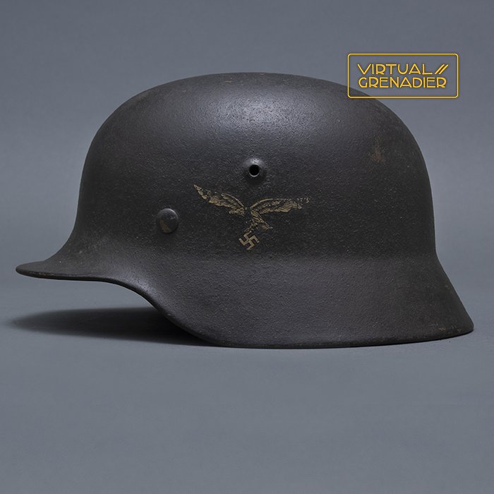 RH44 Luftwaffe M40 single decal helmet — image 2
