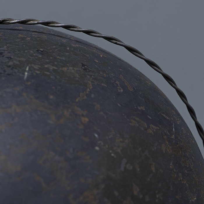 RH45 Luftwaffe M35 double decal overpainted baling wire camouflaged helmet — image 21